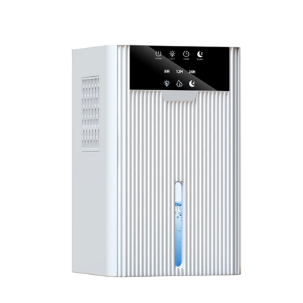 Multifunctional Portable Dehumidifier with Timer, Sleep Mode, and LED Lighting