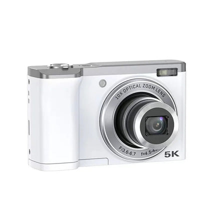 Portable 5K Digital Camera with 5x Optical Zoom, Autofocus, Touch Screen and Image Stabilisation