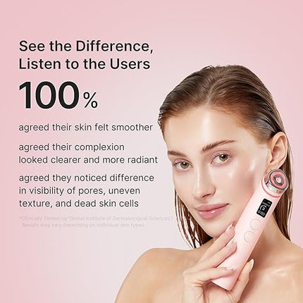 Multifunction 6-in-1 Handheld Face & Eye Beauty Wand – Portable Rechargeable Design