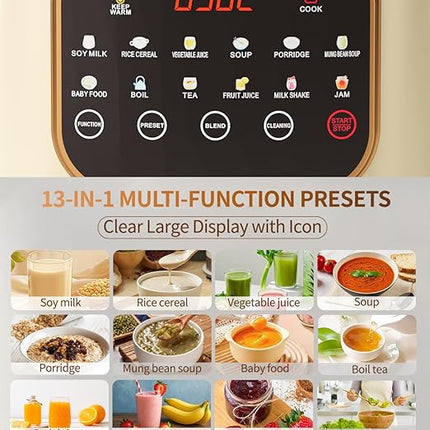 High Speed Electric Blender 1.5L 12 Speed Variable Control Kitchen Appliance 800W