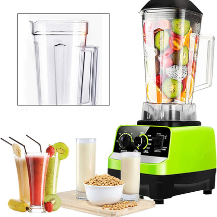 Professional Dual-Jar Kitchen Blender – 3L Family Container with 0.5L Mini Jar for Blending & Grinding