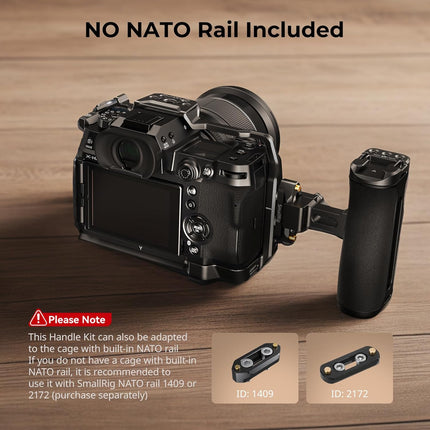 Wireless Bluetooth Camera Grip with Rechargeable Battery for Selfies & Vlogging