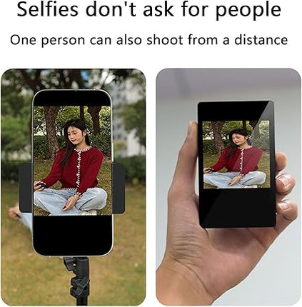 4-Inch Smartphone Selfie Preview Display for Vlogging & Live Content Creation