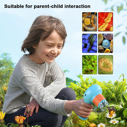 Handheld Digital Microscope with 800X Zoom, 2-Inch Screen & HD Video Capture