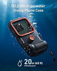 Deep-Sea Ready Universal Waterproof Phone Housing with Anti-Slip Handle