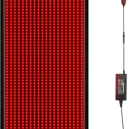 Infrared Red Light Relaxation Mat Adjustable Full Body Black