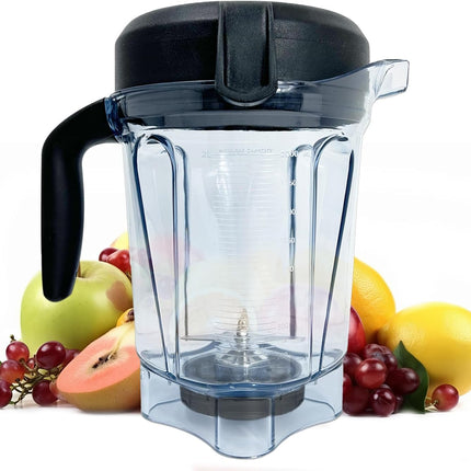 Blender Wet Cup Container Replacement Jar for Commercial & Home Use Plastic Accessory
