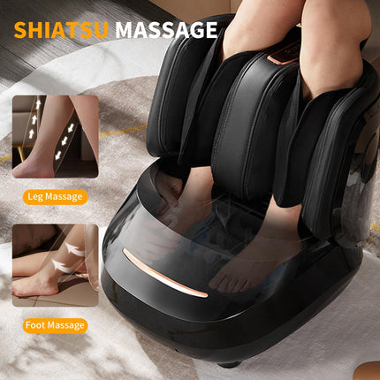 Deep Kneading Foot Massager Machine with Compression & Heat Relaxation