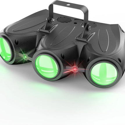 Professional RGBW 192-LED DJ Light with Sound Control, DMX Support & Laser Effects