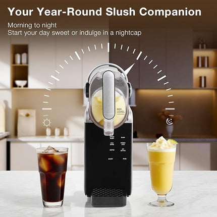 Portable Ice Crusher & Smoothie Blender 2L, Fast 15–20min Output White