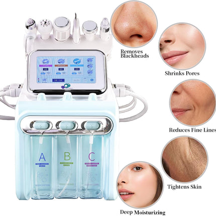 7-in-1 Multi-Function Facial Massager & Skin Care Device for Home Use