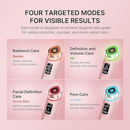 Multifunction 6-in-1 Handheld Face & Eye Beauty Wand – Portable Rechargeable Design