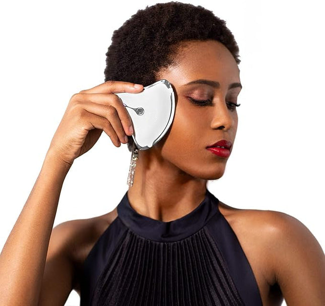 Cordless Face Lifting Massager with Heated Vibration and IPX5 Waterproof Design