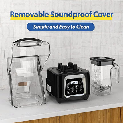 2800W High Performance Multi Speed Blender 15 Levels with 2.2L Capacity and Smart Control