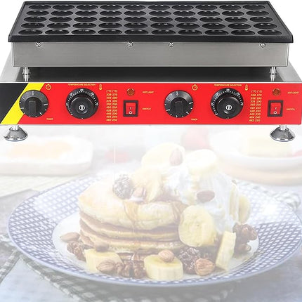 Professional 50-Cavity Electric Baking Maker for Mini Cakes, Waffles & Desserts
