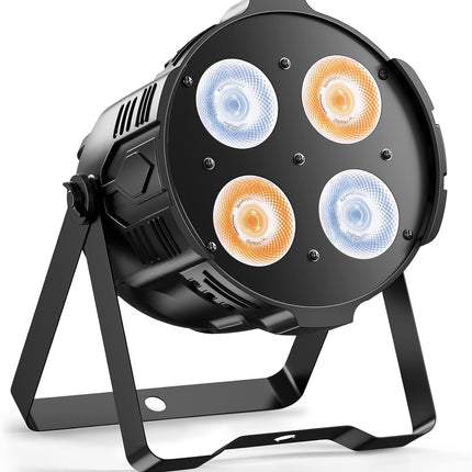 200W Dual Colour COB LED Stage Light Warm White & Cool White DMX Control for Wedding DJ Theatre