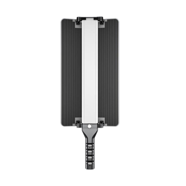 Cordless RGB Video Light Wand with Barn Doors, Adjustable Color Temperature & App Control