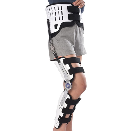 Adjustable Leg Support Brace for Knee Ankle Foot Stabilization