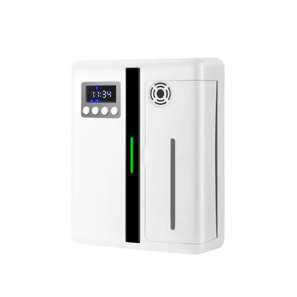Plug-in Ultrasonic Aromatherapy Diffuser with Large Digital Display and Adjustable Mist