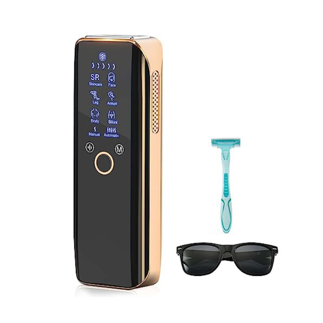Corded IPL Hair Removal Device 12J Energy, Manual & Auto Modes