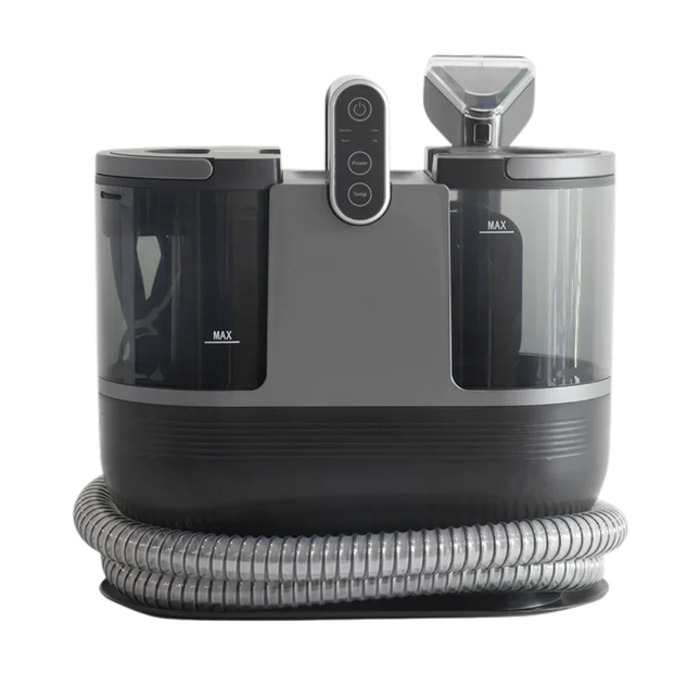 Portable Wet & Dry Carpet and Upholstery Cleaner with 1.6L Water Tank