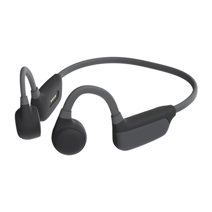 Wireless Open-Ear Audio Headphones with Bone Vibration Technology, Bluetooth 5.3 & LED Battery Display