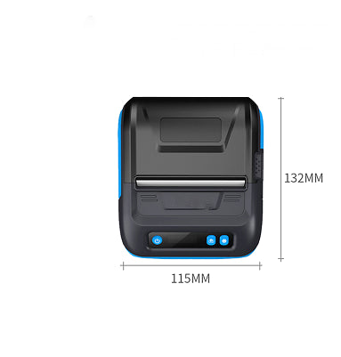 Cordless Bluetooth Receipt Printer 80mm Thermal Label Maker, 90mm/s