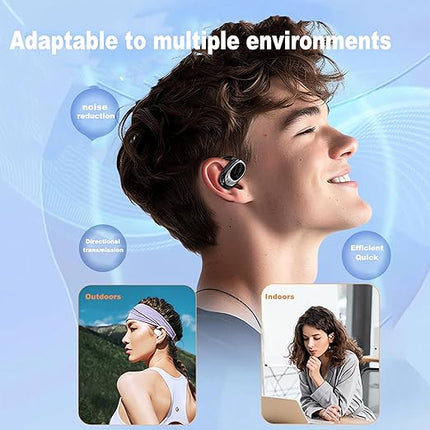 Open-Ear AI Translation Earbuds with Touch Controls and Real-Time Voice Translation