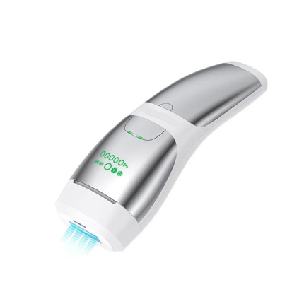 Portable IPL Hair Removal Device with Sapphire Cooling and Skin Tone Sensor