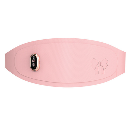 USB Heating Period Support Belt – 5 Temperature Modes (Soft Pink)