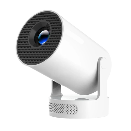 Portable Android 14 Projector with 8K Input and Wireless Connectivity