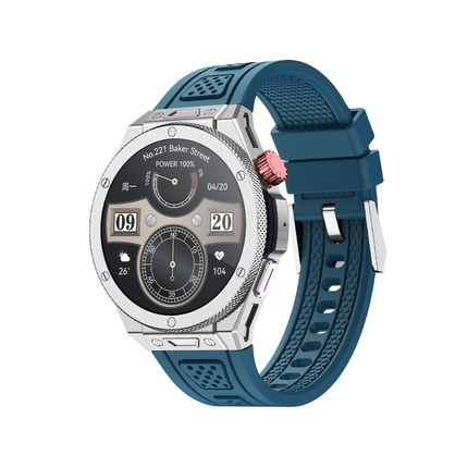 Smart Waterproof Watch with 1.43” Touch Display, Fitness Tracker & 420mAh Battery Life