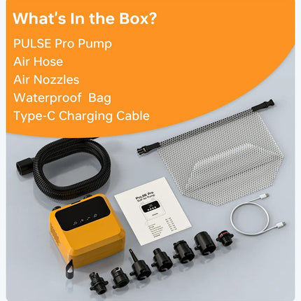 20PSI Cordless SUP & Inflatable Pump Ultra-Portable Electric Air Compressor