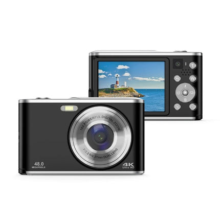 Portable 4K Vlogging Camera with 48MP Photos, Auto Focus, 2.8" IPS Screen and Webcam Function