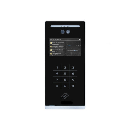 10,000-Capacity Smart Face Recognition Door Access System with Camera & QR Unlock
