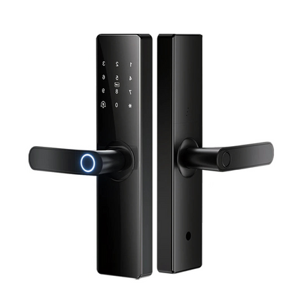 Smart Fingerprint Door Lock with Password, Card, Key and Mobile App Access