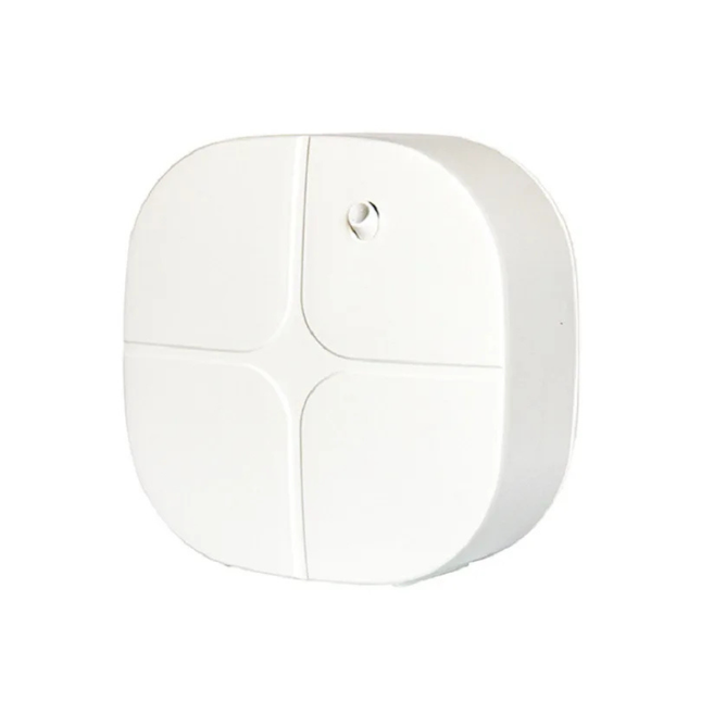 Portable 100ml Aroma Oil Diffuser with LED Screen, Dual Power Supply USB or AAA Batteries, Energy Efficient Mist – White