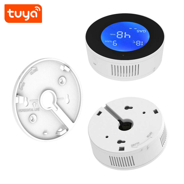 Portable LPG Gas Leak Alarm Detector with Self Test, Low Battery Alert and Relay Output