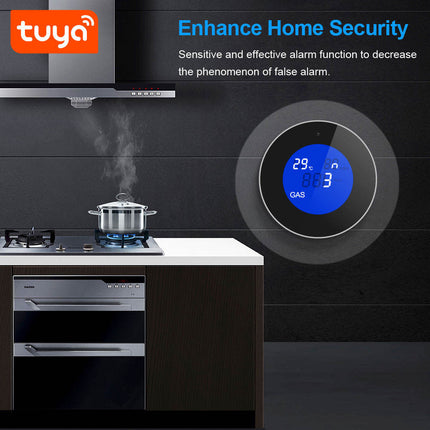 Portable LPG Gas Leak Alarm Detector with Self Test, Low Battery Alert and Relay Output