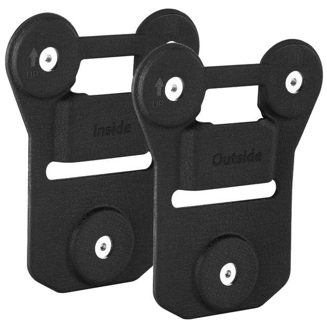 Universal Silicone Body Camera Clothing Clip Secure Wearable Mount Black