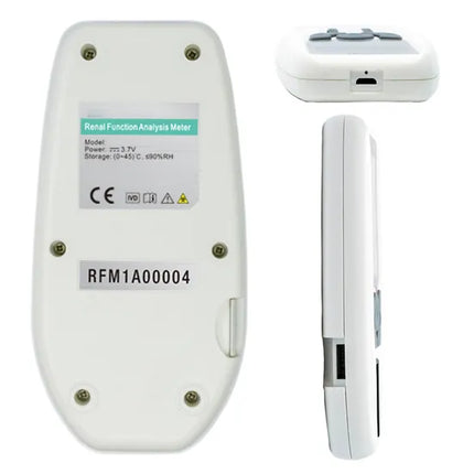 Handheld Kidney Function Monitor with Digital Display and Lancing Device – Portable UA & Creatinine Tester