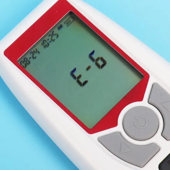 Handheld Kidney Function Monitor with Digital Display and Lancing Device – Portable UA & Creatinine Tester