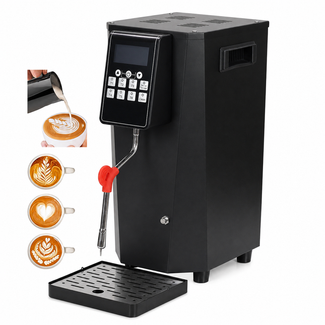 Commercial 5L Milk Steamer and Frother 2500W High Capacity Beverage Heating Machine