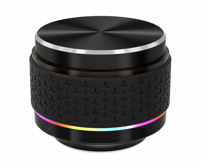 Portable RGB Bluetooth Speaker with Bone Conduction Technology, IPX5 Waterproof & Rechargeable Battery