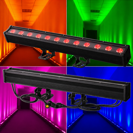 Professional RGBW LED Stage Wash Light 12x20W DMX512 Auto Run Sound Activated Lighting