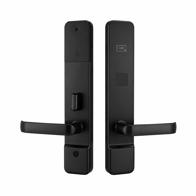 RFID Smart Electronic Door Lock with Card Access and Slim Aluminium Alloy Design