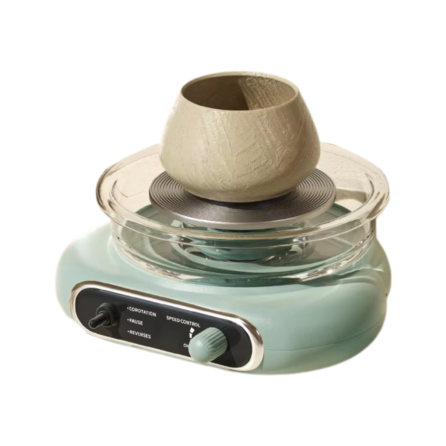 Electric Clay Pottery Wheel DIY Craft Set with Desktop-Friendly Design