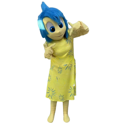 Inside Out Fury Character Mascot Suit for Adult Halloween Party Fun