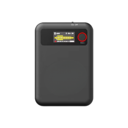 Smart Digital Audio Recorder 128GB Compact Portable USB Interface Black