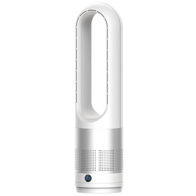 Portable 56cm Tower Cooling Fan with Slim Vertical Design White